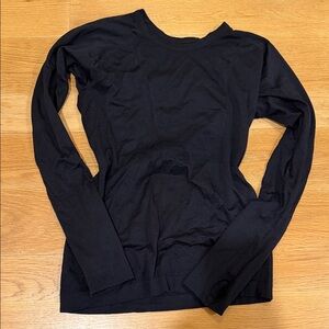 Black activewear Women's Top